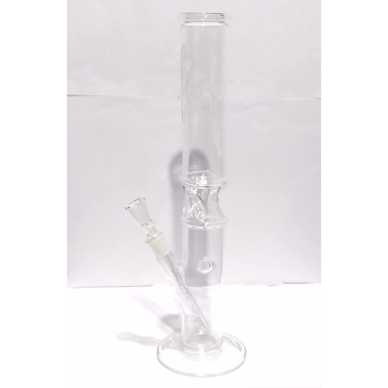 Moksha 16 Inch Glass Smoking Ice Bong with Shooter