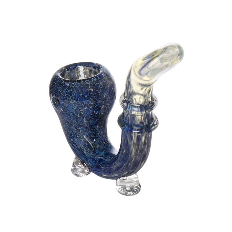 Moksha 5 Inch Glass Sherlock Pipe -1 Pc (Any color will be available)